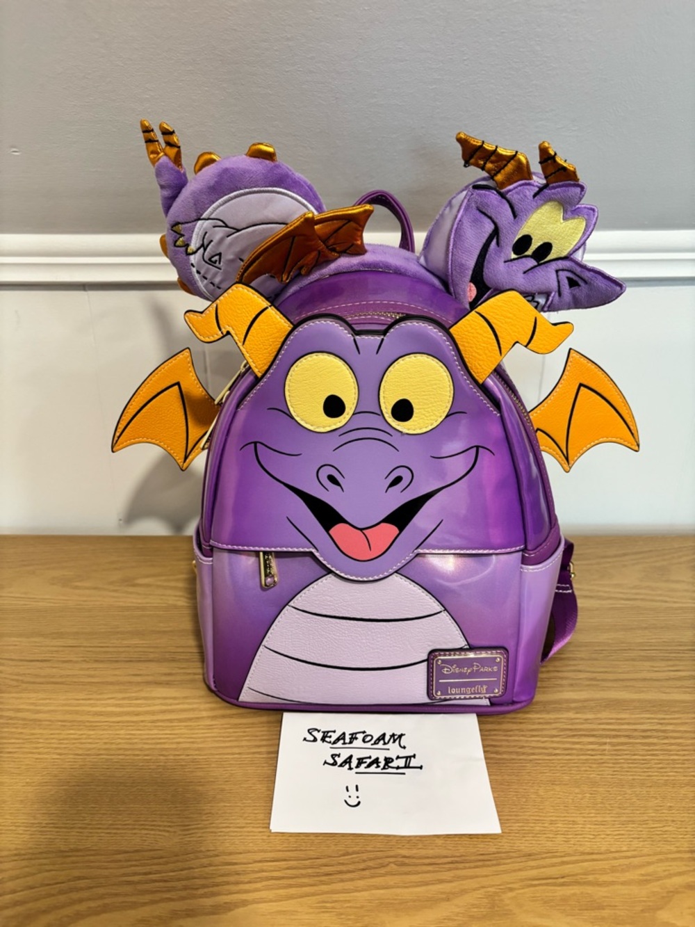 NWT Figment Epcot Disney Parks Loungefly + Figment Ears